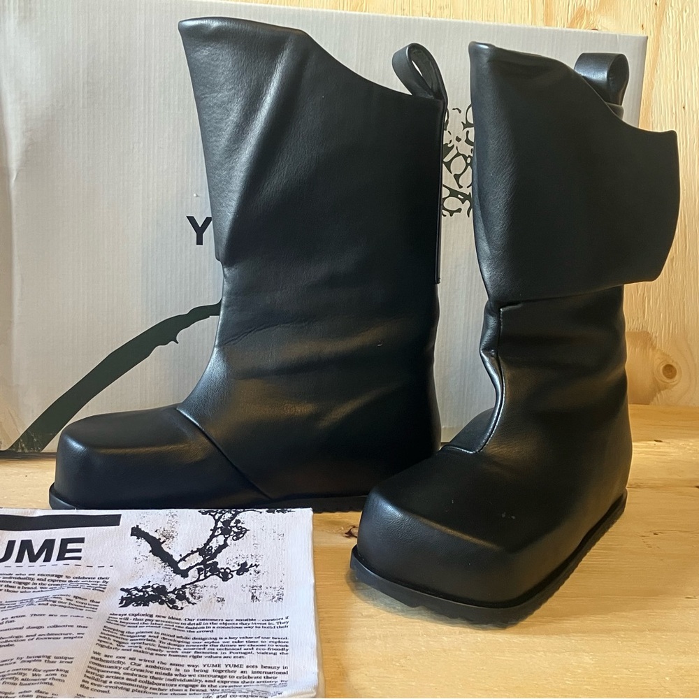 YUME YUME Black Truck boots
